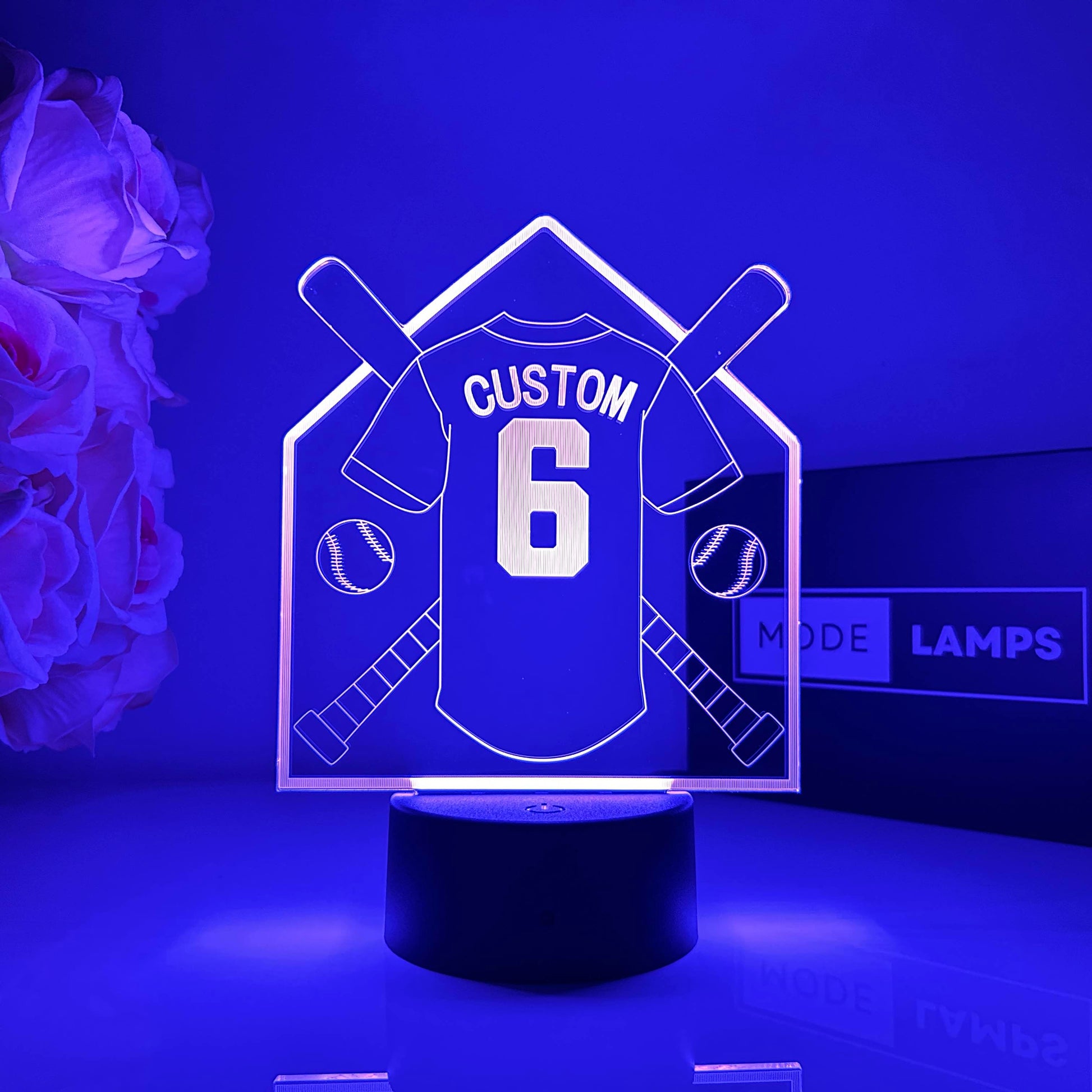 Custom Baseball Mode Lamp - Mode Lamps