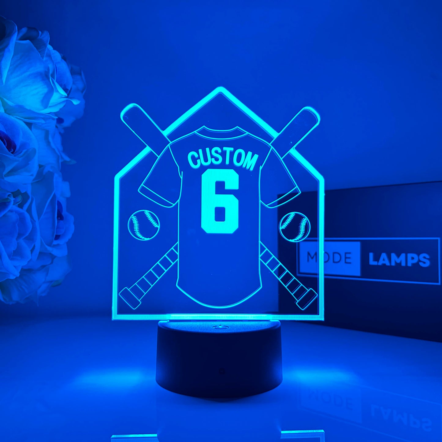 Custom Baseball Mode Lamp - Mode Lamps