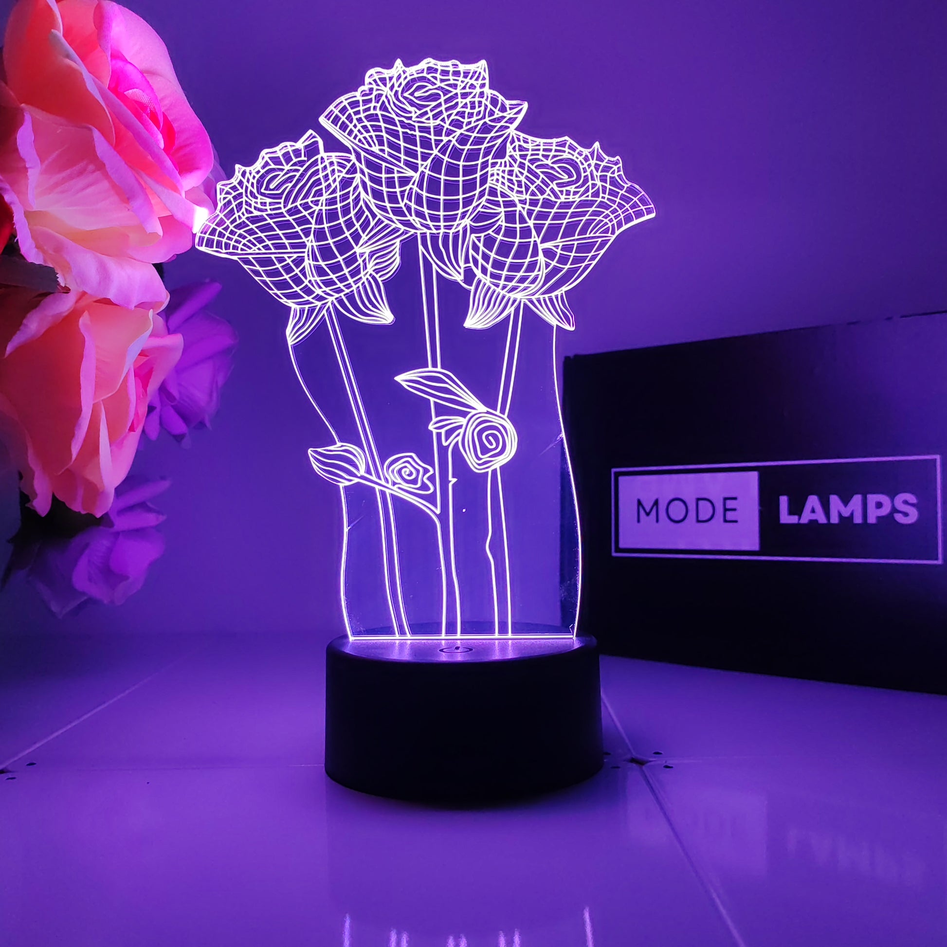 Rose Bouquet Mode Lamp - Mode Lamps