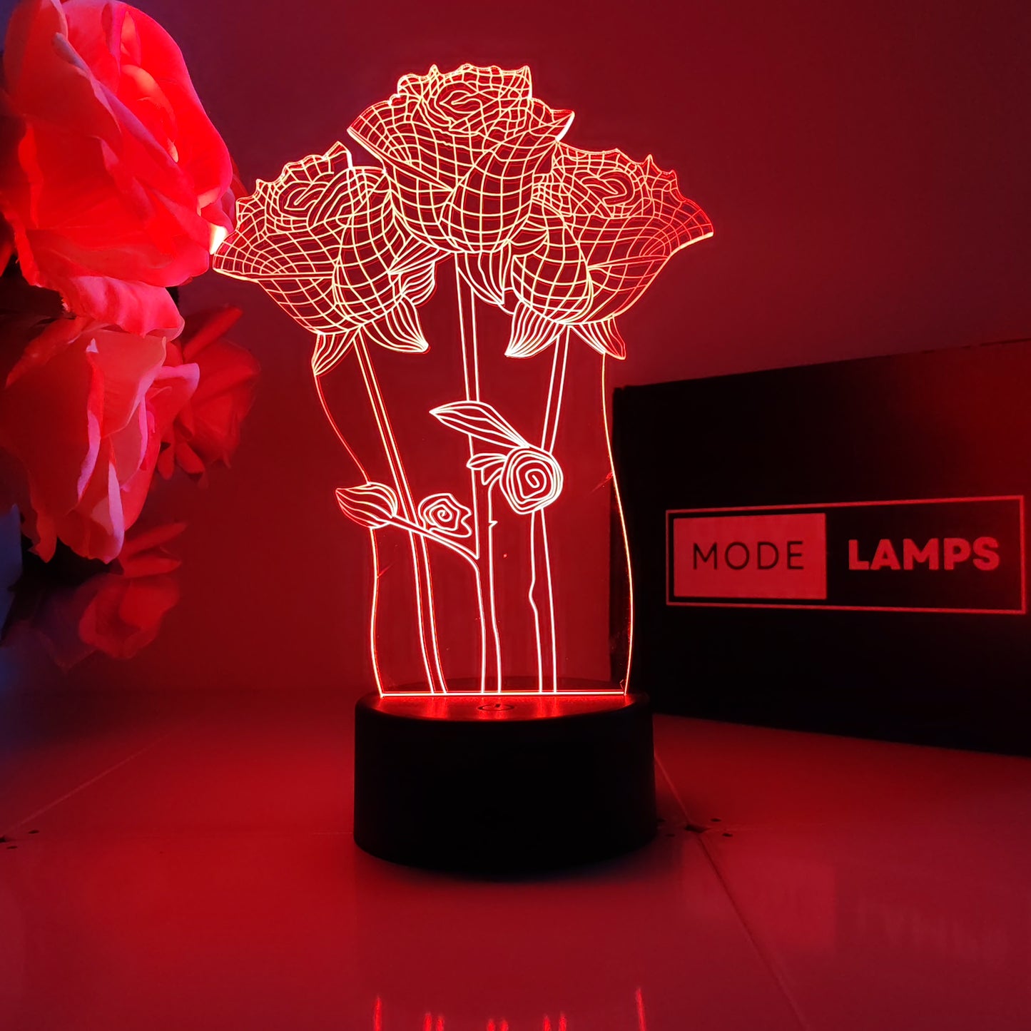 Rose Bouquet Mode Lamp - Mode Lamps