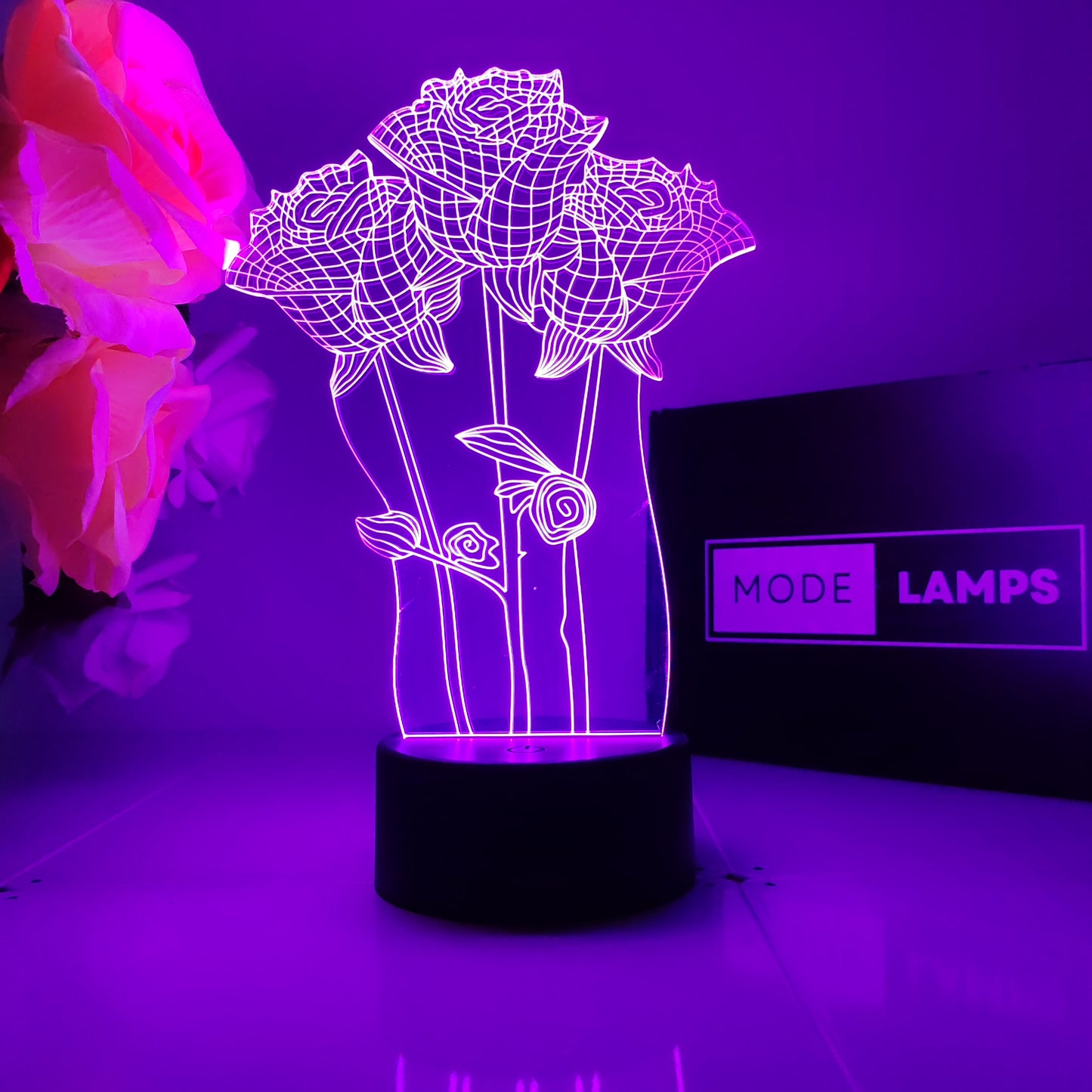 Rose Bouquet Mode Lamp - Mode Lamps