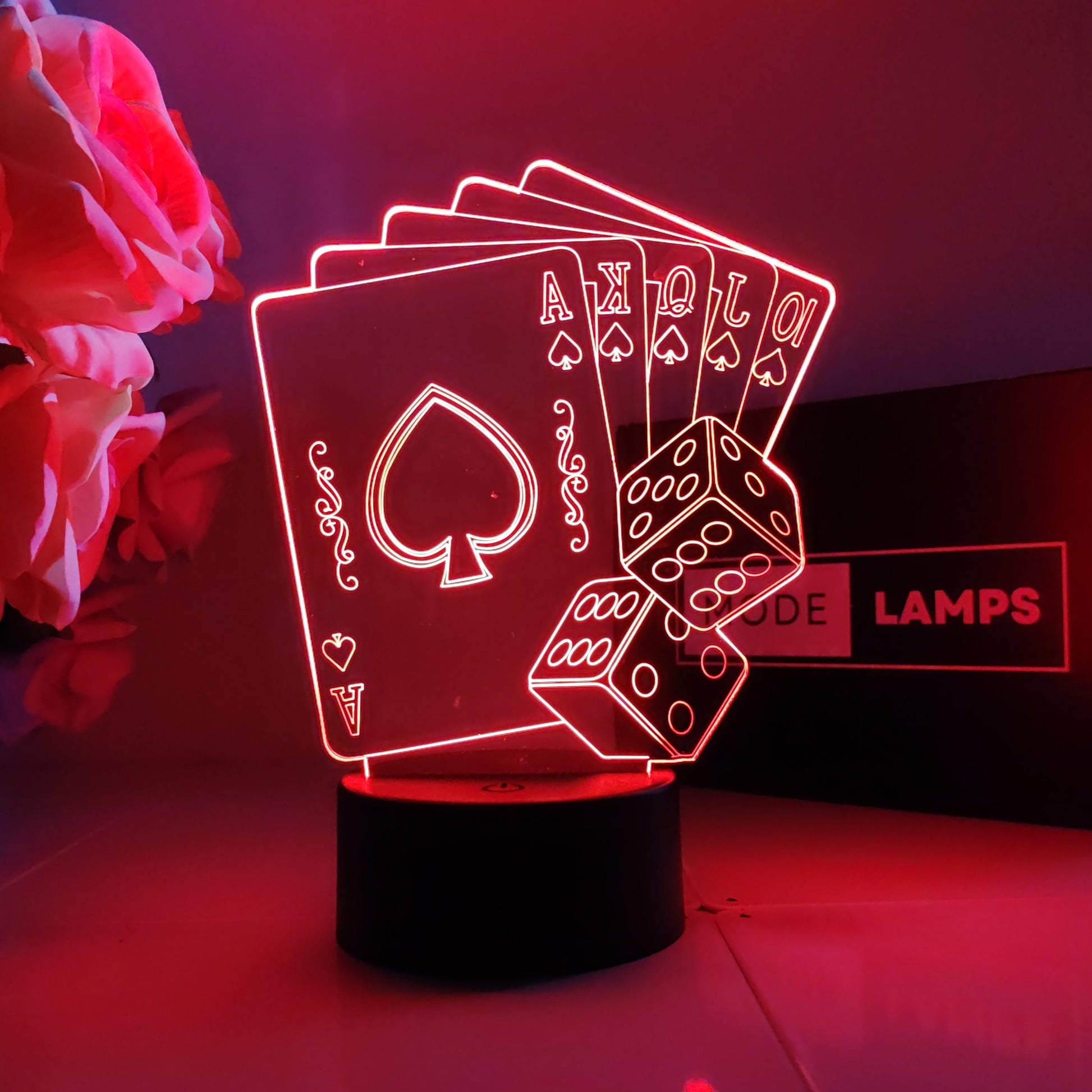 Cards and Dice Mode Lamp - Mode Lamps