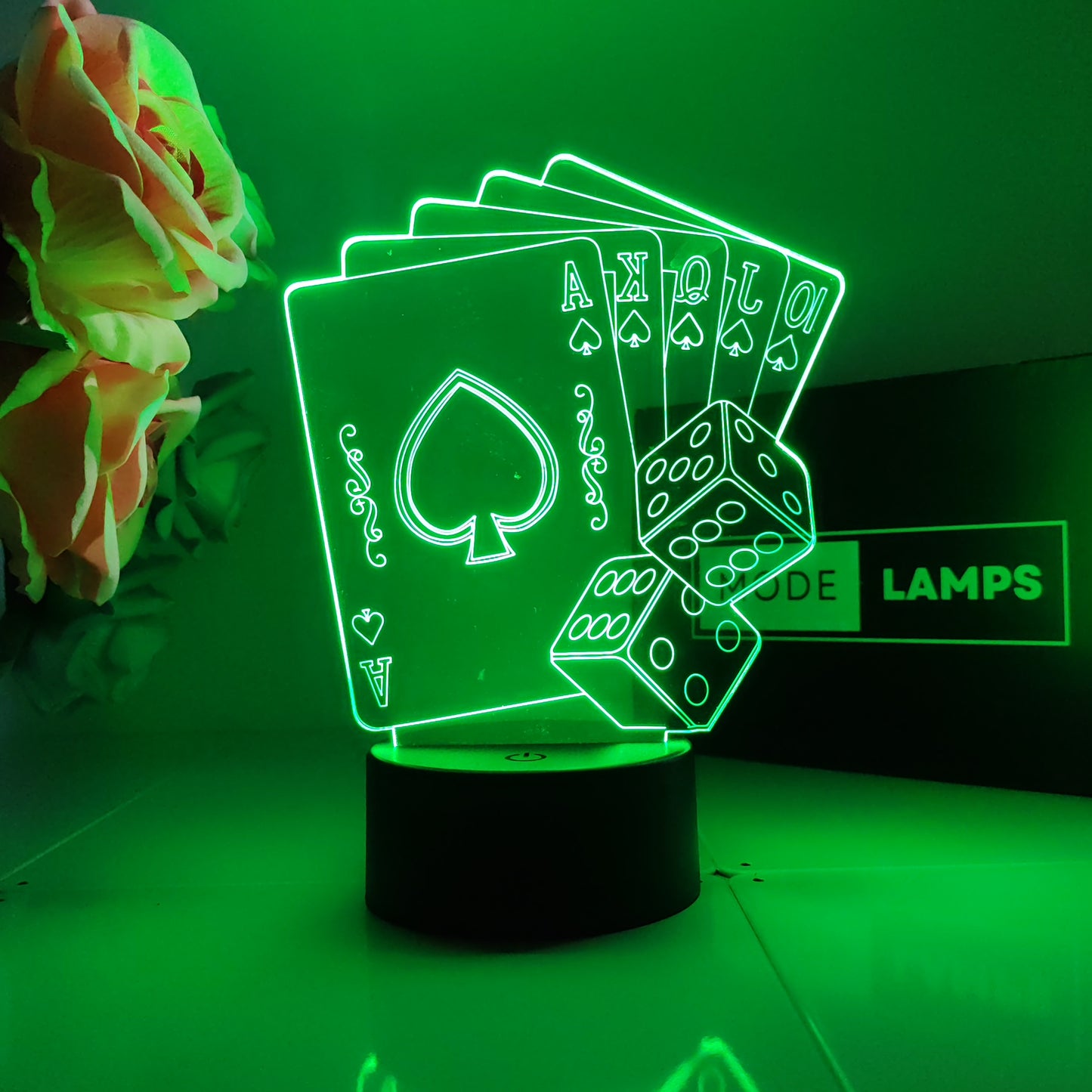 Cards and Dice Mode Lamp - Mode Lamps