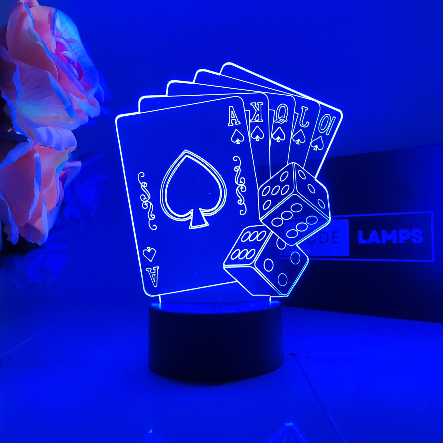 Cards and Dice Mode Lamp - Mode Lamps