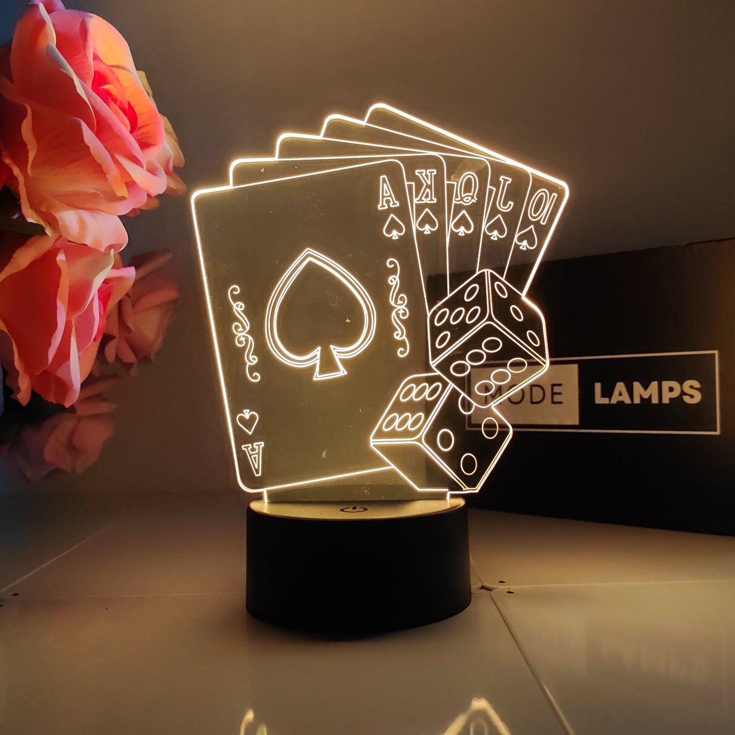 Cards and Dice Mode Lamp - Mode Lamps