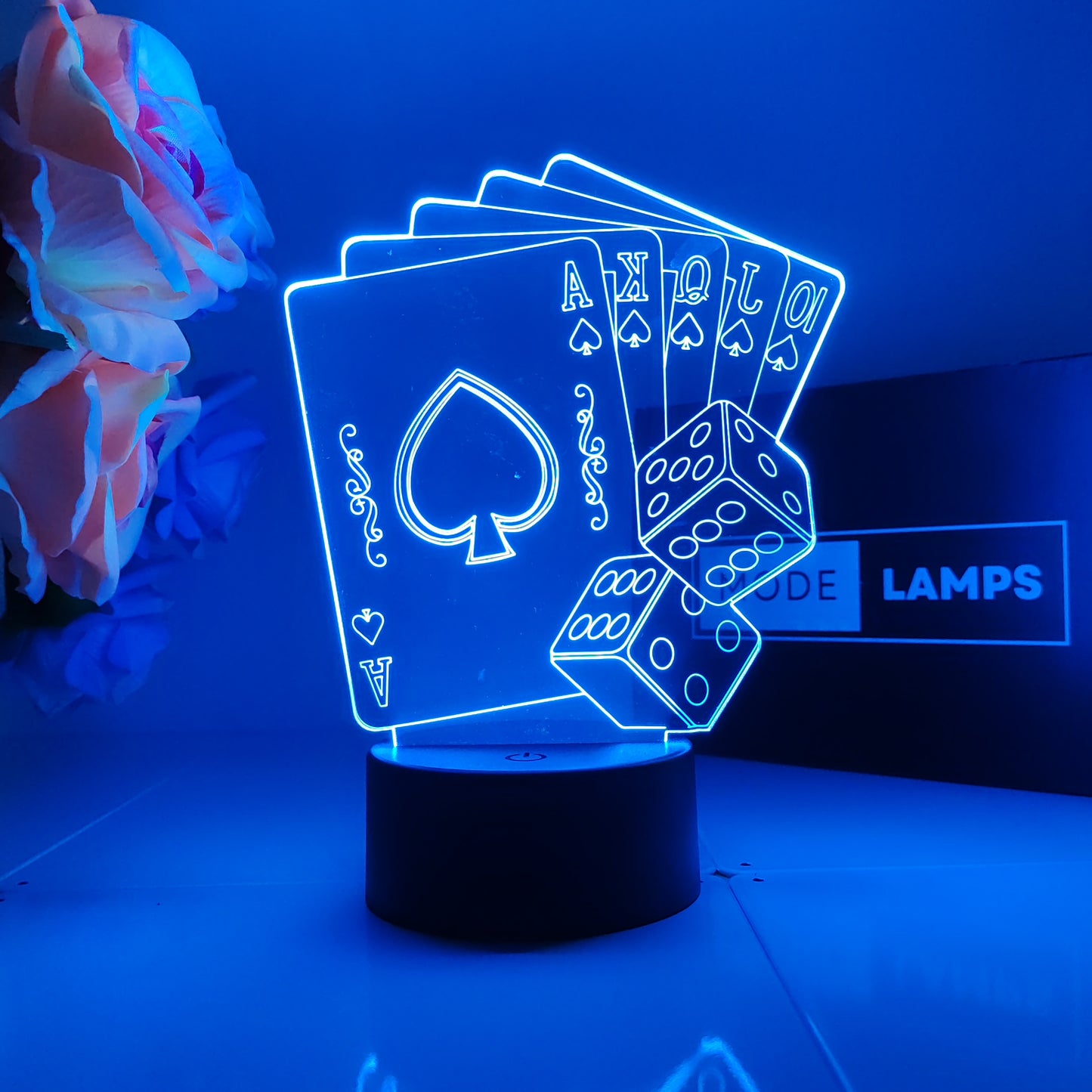 Cards and Dice Mode Lamp - Mode Lamps